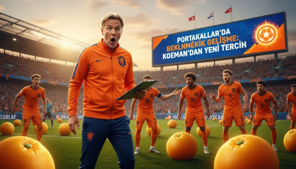 Portakallar’da Beklenmedik Gelişme: Koeman’dan Yeni Tercih