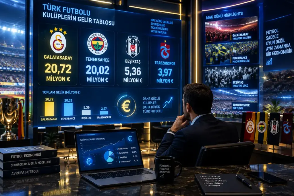 Avrupa Arenasında Türk Kulüplerinin Finansal Karnesi