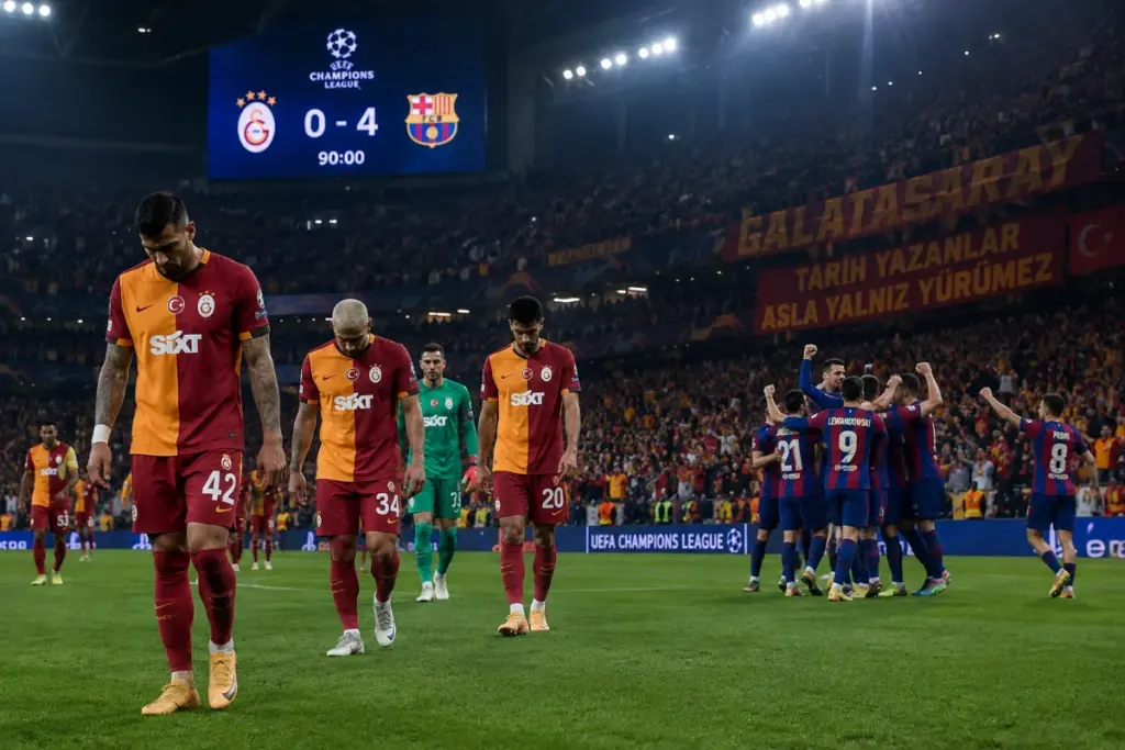 İstanbul’da Barcelona Fırtınası ve Galatasaray’ın Fiziksel Sınavı