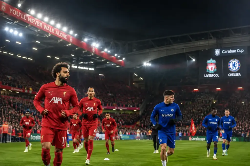 Liverpool – Chelsea İngiltere Lig Kupası Düellosu: Maç Rehberi