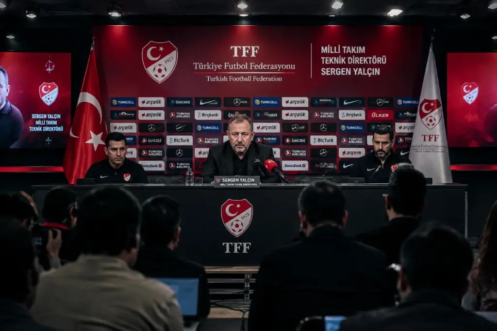 Sergen Yalçın’ın A Milli Takım Mutfağındaki Yeni Çalışma Grubu