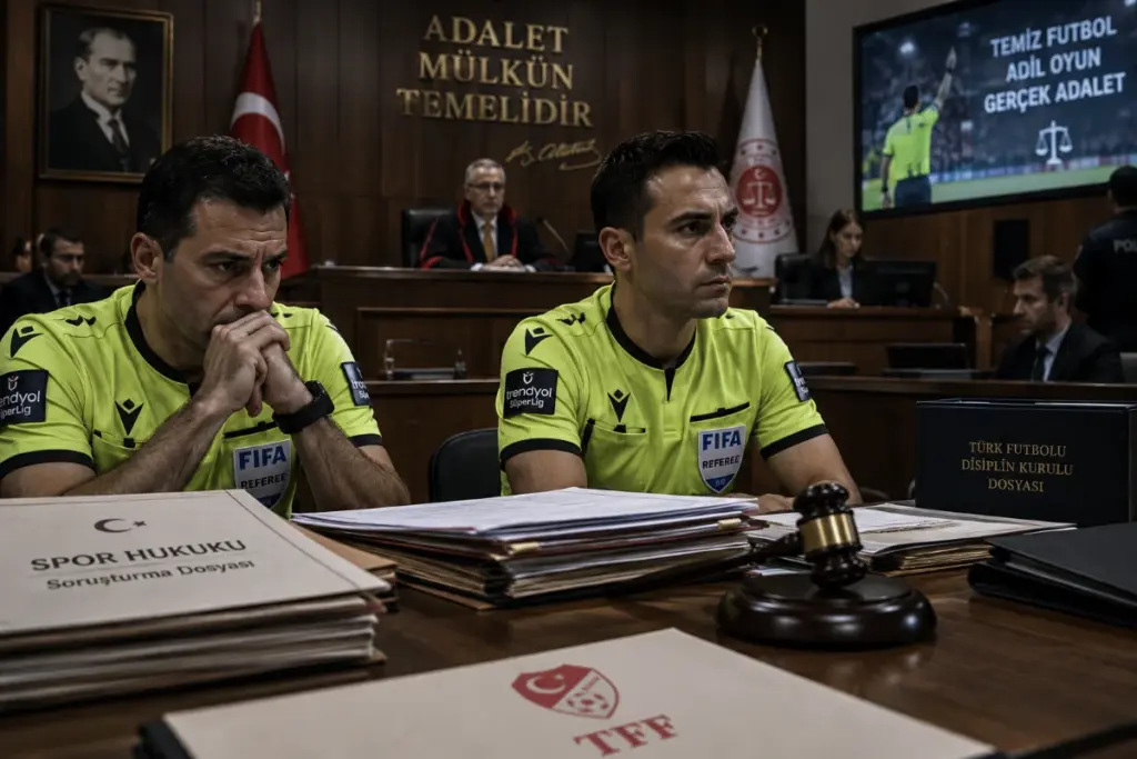 Türk Futbolunda Şok Gelişme: Hakemler Hakkında Tutuklama Kararı İstendi